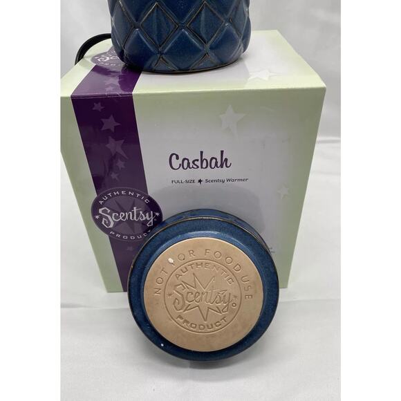 Authentic Scentsy "Casbah" Full-Size Scentsy Warmer- Retired New Open Box - Picture 8 of 8